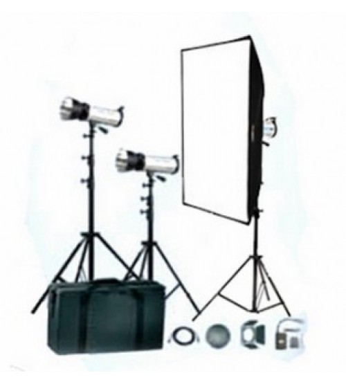 Fomex E Studio Kit 308 with Softbox 80 x 120